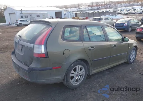 2006 Saab 9-3 2.0T z USA, uszkodzony, nr VIN YS3FD59Y261122973